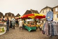 Saturday market Bretenoux France