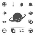 Saturn planet icon. web icons universal set for web and mobile Royalty Free Stock Photo