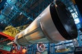 Saturn V nosecone at Kennedy Space Center Royalty Free Stock Photo