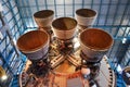 Saturn V Rocket Engines, Cape Canaveral, Florida Royalty Free Stock Photo