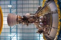 Saturn V Rocket Engines, Cape Canaveral, Florida Royalty Free Stock Photo