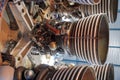 Saturn V Rocket Engines, Cape Canaveral, Florida Royalty Free Stock Photo