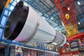 Saturn V Rocket Service Module, Cape Canaveral, Florida Royalty Free Stock Photo