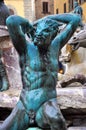 Satyr statue in Florence, Italy