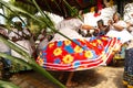 Members of Candomble are seen dancing at a religious festival in Bom Jesus dos Pobres, Saubara district, Bahia