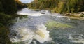 Sauble Falls scene in Ontario, Canada