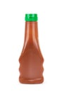 Sauce-dish on a white background, for sauces, and chocolate topping Royalty Free Stock Photo