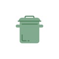 Saucepan flat icon