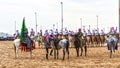 Saudi Arab Horse rider on traditional desert safari festival in abqaiq Saudi Arabia. 10-Jan-2020 Royalty Free Stock Photo