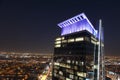 Riyadh skyline at night #11 Royalty Free Stock Photo