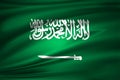 Saudi arabia flag illustration