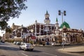 Saudi Arabia Jeddah 16 December 2018 Al Mabarrah Mosquet And Al Tayebat International Cityin jeddah Street view in Jeddah Al Bawad Royalty Free Stock Photo