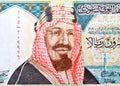 Saudi Arabia 20 riyals banknote, The Saudi riyal is the currency of Saudi Arabia, selective focus of Saudi kingdom twenty riyals