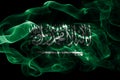 Saudi Arabia national smoke flag