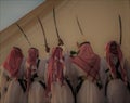 Saudi Arabian sword dance
