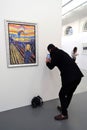 Saudi culture week in Russia. Modern art exhibition