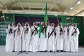 Saudi culture week in Russia. Musicians and singers perform on stage