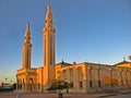 Saudi Mosque in Nouakchott, Mauritania. Royalty Free Stock Photo