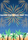 Saudi National day poster