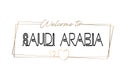 SaudiArabia  Welcome to text Neon lettering typography. Word for logotype, badge, icon, postcard, logo, banner Vector Illustration Royalty Free Stock Photo