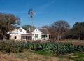 The Sauer-Beckmann Living History Farm at the Lyndon B. Johnson State Park in Stonewall, Texas