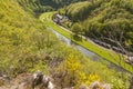 Sauer River in Bourscheid Royalty Free Stock Photo