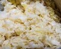 Sauerkraut made from cut cabbage Royalty Free Stock Photo