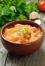 Sauerkraut soup Royalty Free Stock Photo