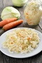 Sauerkraut (marinated cabbage)