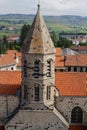 Saugues Bell Tower Royalty Free Stock Photo