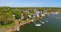 Saugus River aerial view, Massachusetts, USA