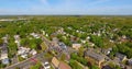 Saugus town aerial view, Massachusetts, USA