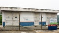 Saujana Utama TNB substation inside the security fencing wire mesh beside the road Royalty Free Stock Photo