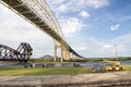 Sault Ste. Marie International Bridge Royalty Free Stock Photo