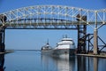 Sault Ste Marie, Michigan Soo Locks Royalty Free Stock Photo