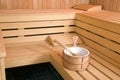 Sauna Royalty Free Stock Photo