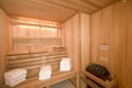 Sauna custom built Royalty Free Stock Photo