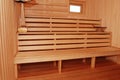 Sauna interior Royalty Free Stock Photo