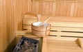 Sauna interior