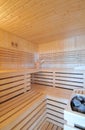 Sauna interior