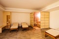 Sauna and massage Royalty Free Stock Photo