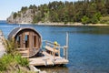 Sauna in Sweden.