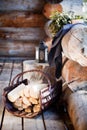 Sauna time Royalty Free Stock Photo