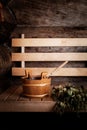 Sauna time Royalty Free Stock Photo