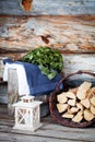 Sauna time Royalty Free Stock Photo