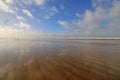 Saunton Sands beach, Devon Royalty Free Stock Photo