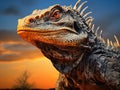 Saurian Royalty Free Stock Photo