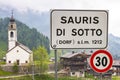 Sauris di sotto, Friuli-Venezia Giulia, Italy