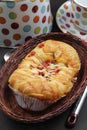 Sausage cheese bread