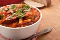 Sausage, Chorizo and Bean Stew Royalty Free Stock Photo